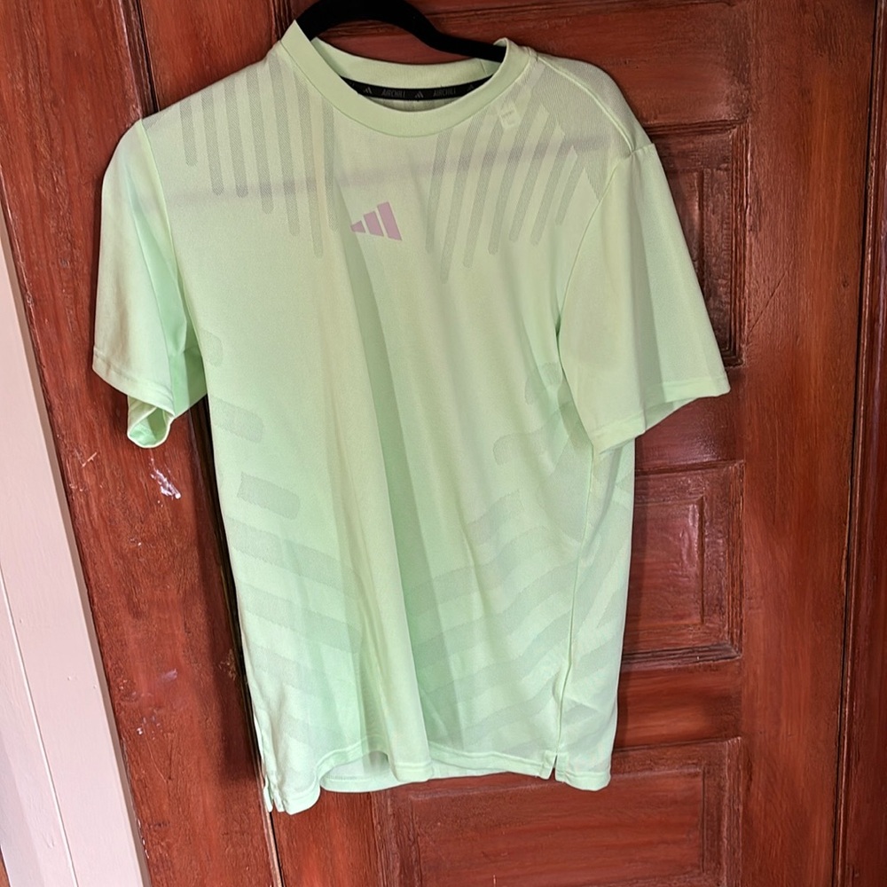 Adidas air chill like green t shirt